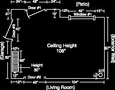 step-by-step guide fr drawing and measuring yur kitchen.