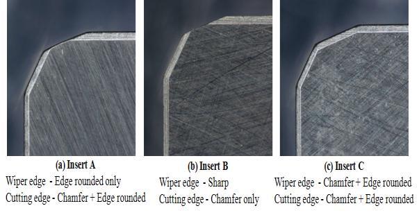 n Experimental Study of pplying Various utting Edges on Wiper Milling s in Face Milling ISI 10 Steel 3. EXPERIMENTL PROEDURE The experimental setup is arranged as shown in figure 5.