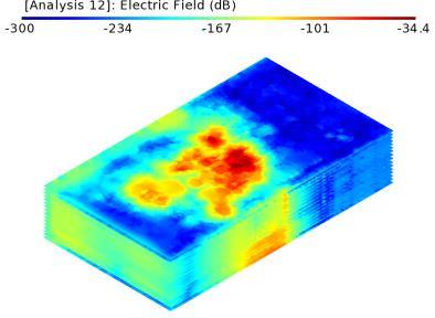 Additional EM - Field Data AC Field Simulation Electric Field 100 MHz