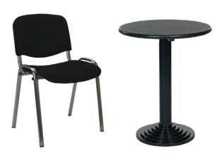 : Set Coma Bar stool Coma / High table Frost, Ø 60 cm 00.00 Art. no.