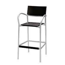 : H3 Bar stool Z frame with backrest 3.00 Art. no.
