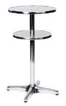: H36 High table Cobalt (glass top) High table Frost (glass top) Ø 60 cm, height 0 cm.