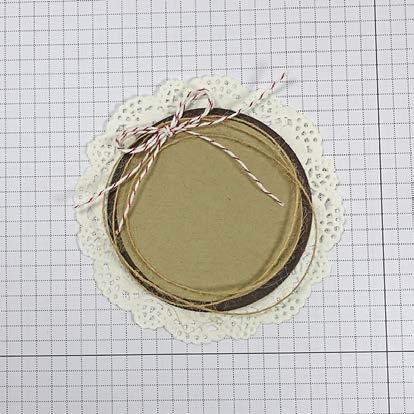 Add to the Burlap strand using Glue Dots.