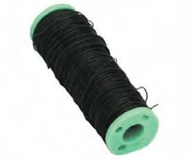 20/CS E195R299 0-73717-99301-9 Color Green Florist Spool Wire Floral wires are used to lengthen and support stems.