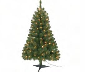 (800) 288-9627 Top Selling GT Showroom Items Artifical Trees Kingston PVC Tree This Kingston Christmas tree is a 100% PVC needle, lighted tree with a lovely traditional profile, 3 piece hinged