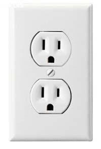 Be sure you connect it to a grounded 3-prong outlet like the one shown here. This is standard in most homes and businesses today, but some older buildings may only have 2- prong outlets.