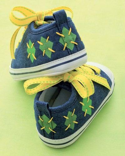 «playing with fire These edgy baby sneakers yell, Catch me if you can!