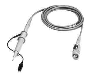 50 Keysight Infiniium Oscilloscope Probes and Accessories - Data Sheet High Voltage Passive Probes 10076C 100:1 Passive Probe Ideal for measuring up to 30 kv Up to 500 MHz bandwidth 100:1 or 1000:1