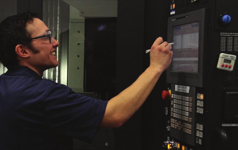 OFFICIAL TITLE: Computer Numerical Control (CNC) Specialist JOB: Selects the correct cutting tools and programs their paths on the machining center to ensure a high-quality mold is