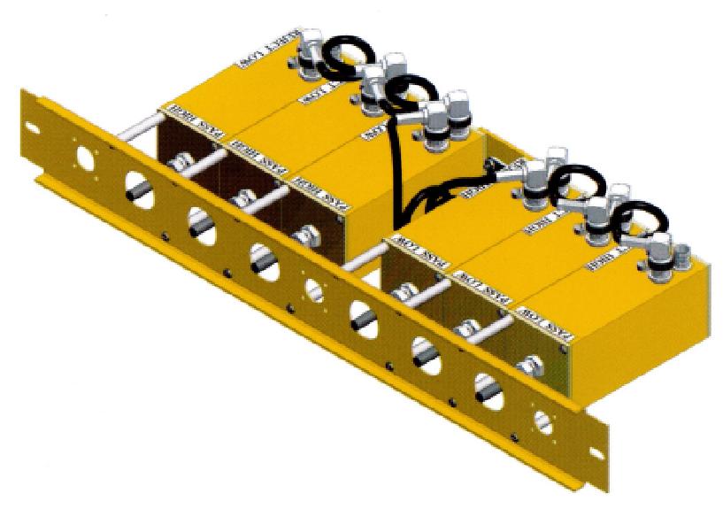 2-INCH CAVITY DUPLEXERS 66-FF-2P Series 2" Cavity Duplexers Comprod Inc. 2" base station duplexers are ideal for compact high isolation installations.