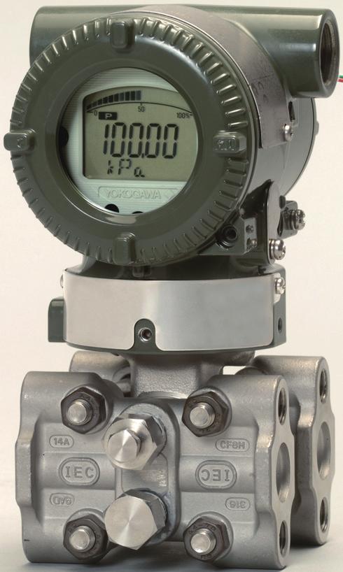 General Specifications EJA110E Differential Pressure Transmitter The high performance differential transmitter EJA110E features single crystal silicon resonant sensor and is suitable to measure