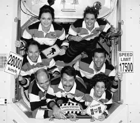 Hard Work continued 6 7 In April 1993 aboard the space shuttle named Discovery, she made history by becoming the first Hispanic woman to travel to space.