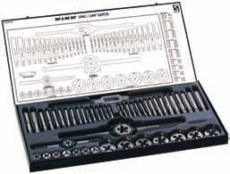 Threading Tool Sets Available in a selection of modular set configurations, in both metric and imperial.