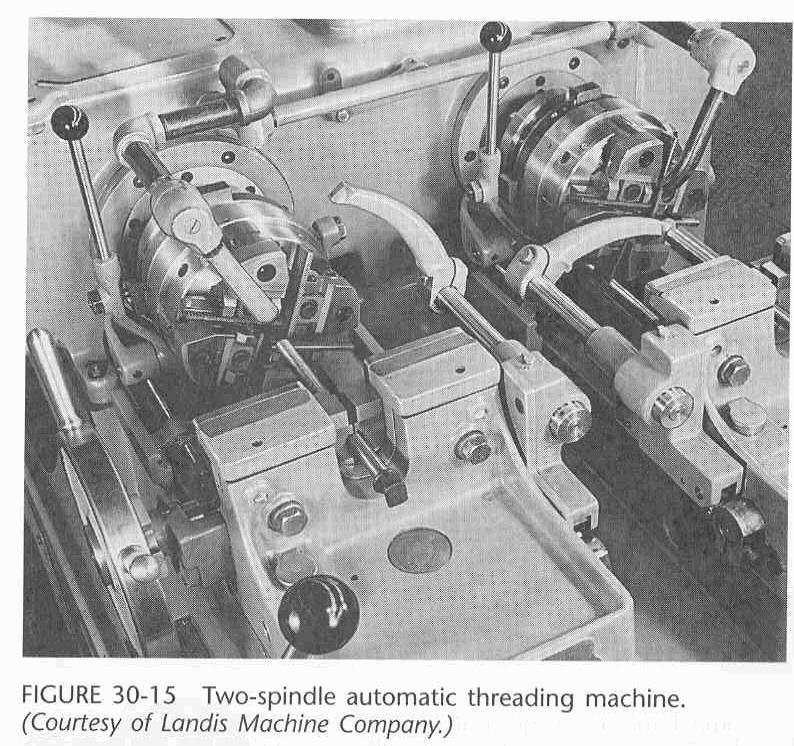 MACHINES THREADING & TAPPING MACHINES - Specially built automatic machines.