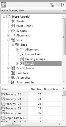 The Civil 3D Interface 7 As you are looking at objects in a preview window, it s important to remember two things.