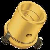 Bushings Inch Wring Fit Style Grease Fittings Ø3/4-1/4-28, 5/16 hex Ø7/8-3 - 1/8-27 NPTF, 7/16 hex.75.187 L4 SOLID BRONZE D3 *See page 3 for details.