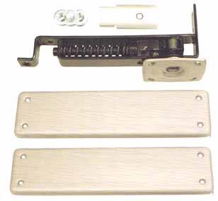 Deltana - Accessories DASH95 Series - Spring Hinge, Double Action, Floor DOOR THICKNESS: 1-3/8 x 1-3/4 BOX QTY: 1 PC CASE QTY: 10 PCS