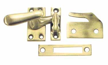 Deltana - Accessories CF66 Series - Window Lock Casement Fastener, Solid Brass MEDIUM SIZE: 2-1/16