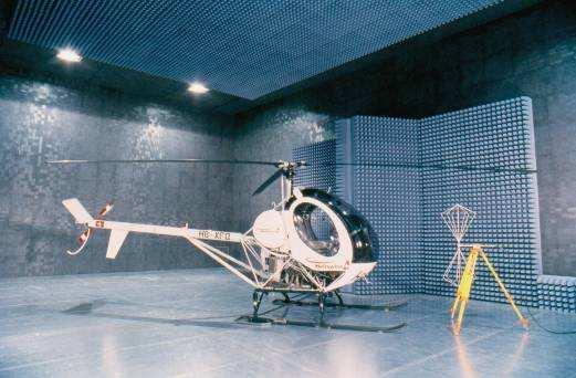 With two large anechoic chambers, an open area test site and multiple shielded rooms, montena can test and validate all kinds of equipment.