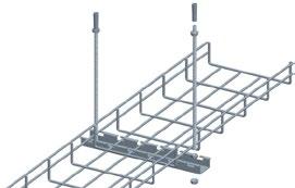 configurations Cable Trays bolt together to any custom configuration
