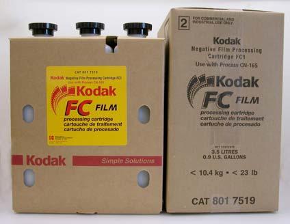 CURRENT INFORMATION SUMMARY May 2005 CIS-254 Using the Processing Cartridges FC1 and FC2 The Processing Cartridges FC1 and FC2 and KODAK Rinse Tablets are designed for use in FUJI FP363SC