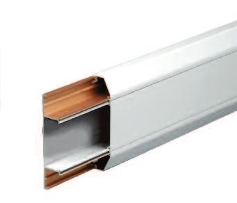 Bend radius controls Steel screening divider to BS EN 50174-2:2009+A2:2014 50mm power/data separation to BS EN 50174-2:2009+A2:2014 Full compartment copper spray