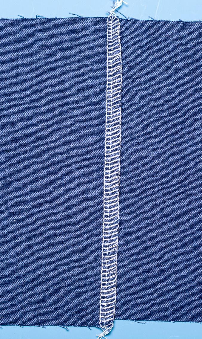 A 4-thread seam is used when constructing garments made from woven fabrics and some knit fabrics; it requires the use of a second needle and thread and is more stable than the