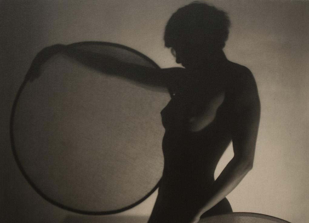 Frantisek Drtikol (1883-1961) Nude with Circles, 1928 Pigment print flush-mounted to board,