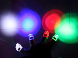 DI052 RAINBOW LED LIGHT WAND (7 FUNCTION) - 21cm There is no wand more magical than this!