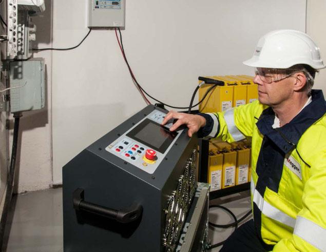 Testing of battery systems Testing of stationary batteries is important in substations but also applicable for many other application areas.