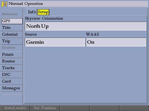 Getting Started > Initializing the GPS Receiver Receiver Status and Accuracy The Status field on the Info sub tab shows the receiver status.