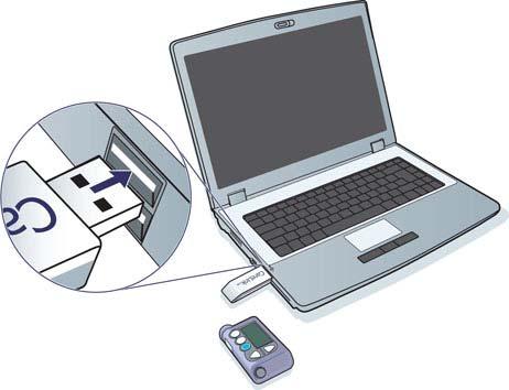 Ülevaade riistvara häälestusest Järgnevas näites kirjeldatakse CareLink USB