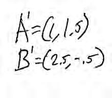 Question 29 29 The coordinates of the endpoints of AB are A(2,3) and B(5,