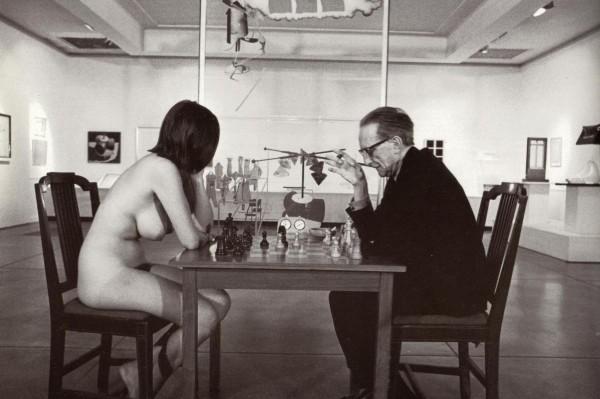 Duchamp moved back and forth between Paris and New York until WWII forced many