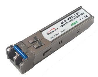 GPH-3102-L1C(D) 100BASE-LX Spring-Latch SFP Transceiver, 10km Reach Features Build-in PHY supporting SGMII Interface Build-in high performance MCU supporting easier configuration 100BASE-LX operation