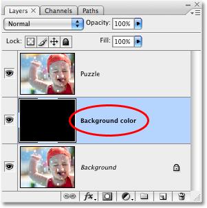You ll find it by going up to the Edit menu at the top of the screen and choosing Fill: Go to Edit > Fill. This brings up the Fill dialog box.
