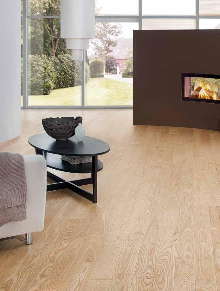 LIGHT DIVERSITY // ASH AMERICAN ASH is a subtle, light-coloured wood with a clear, distinct wood