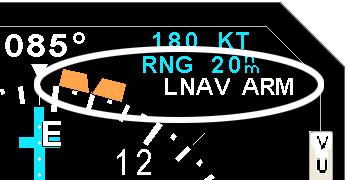 CHAPTER 5 LNAV / ROLL STEERING LNAV / ROLL STEERING Overview NOTE: For LNAV roll steering operations the autopilot is kept in the HDG mode.
