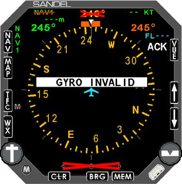 MESSAGES MESSAGES CHAPTER 11 MESSAGES The Sandel SN3500 displays different messages to alert the pilot.