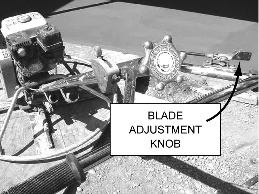 Learning Task 3 Competency C-2 Blade Adjustment The angle of the blades can be adjusted by turning the blade adjustment knob (Figure 3).