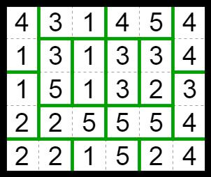 9) DOMINO PLUS ( points) Divide the grid into a full set of dominoes.