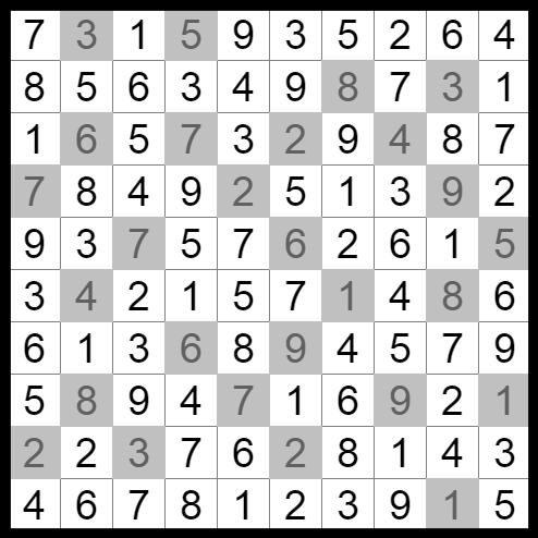 A number indicates the precise number of shaded cells found in that region. ) AQUARIUM (7 points) Shade some cells in the grid.