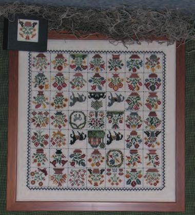 It is circa 1860, Made by Emily (Wiley) Munroe 1823-1895. This 10 page chart, includes 3 pages of BE CREATIVE! frames or blocks in which you can insert motifs from the quilt, plus lots of ideas!