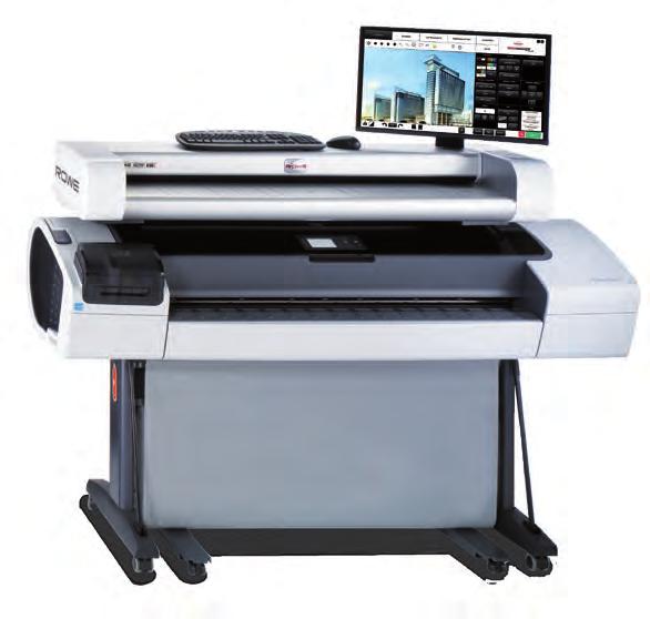 Scanning, printing and copying in the smallest space 3 1 Scan width