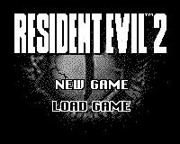 LOAD GAME If you touch LOAD GAME on the RESIDENT EVIL 2 Title Screen you will be taken to the LOAD Screen. Here you may load a previously Saved game.
