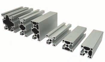 AME System aluminium profiles overview series profiles introduction 80x80 x80 x80/180 x Aluminium profiles are provided