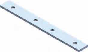 sliding bar M6x12 grub screw typical application fastening