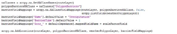 Working with analysis layers within scripts Helper classes for complex parameter types -