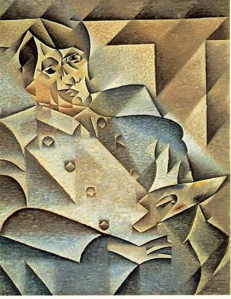 Iglésias / Picasso What similarities can you observe? The painters both use geometrical forms (cubism). What differences can you see?