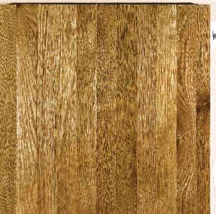 OAK, WHITE Quercus spp. COLOR: Heartwood is light brown; some boards may have a pinkish tint or a slight grayish cast. Sapwood is white to cream. GRAIN: Open, with longer rays than red oak.